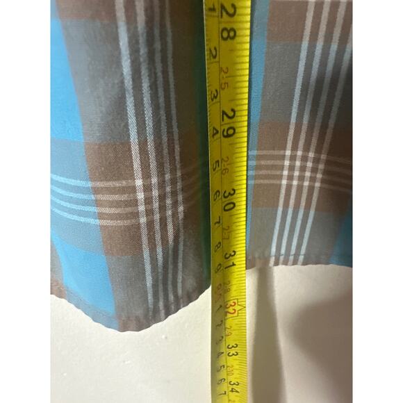 Patagonia Men's short-sleeve organic cotton plaid button-down shirt XL E - Picture 4 of 5